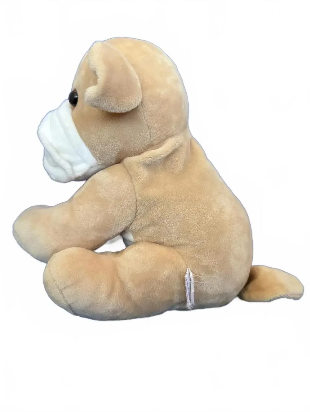 Adorable Warmies Microwavable Weighted Stuffed Animal Bulldog Plush